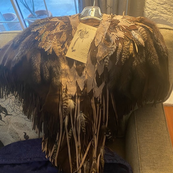 Pat Dahnke Tops - Pat Dahnke Vintage Cape/Shirt